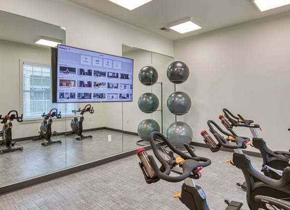 Peloton Bikes at Sapphire at Centerpointe, Midlothian