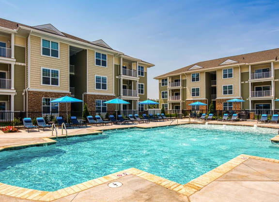 Pool View at Sapphire at Centerpointe, Midlothian, Virginia