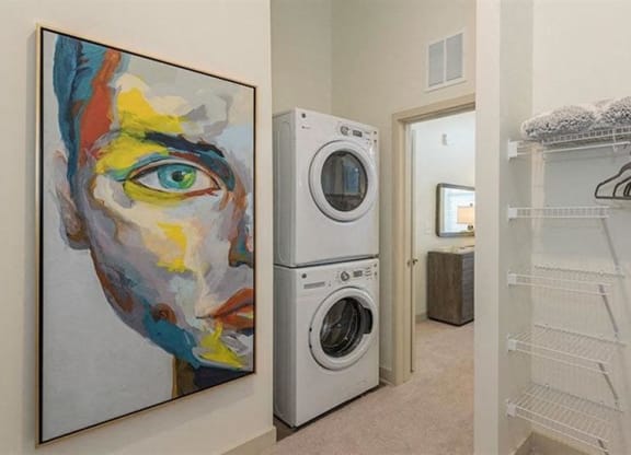 In-home washer and dryer at 2000 West Creek Apartments, Virginia, 23238