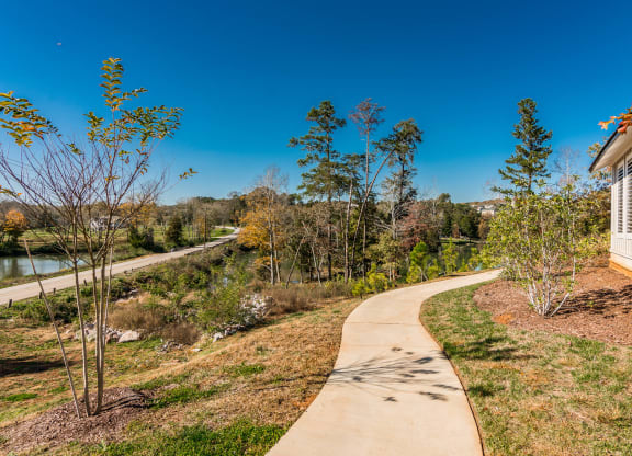 Green Space Walking Trail at Village at Westland Cove Apartments, Knoxville, TN
