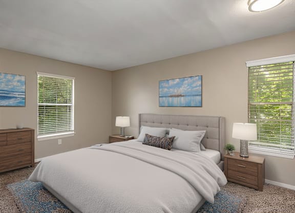 Comfortable Bedroom at Lifestyle at Shreveport Apartments, Shreveport