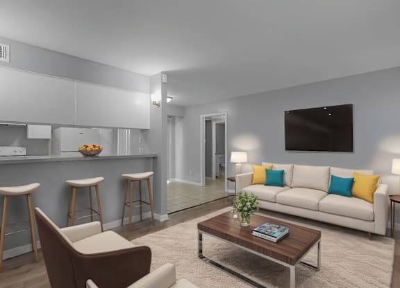 Cozy Living Room at Lifestyle at Shreveport Apartments, Louisiana, 71109