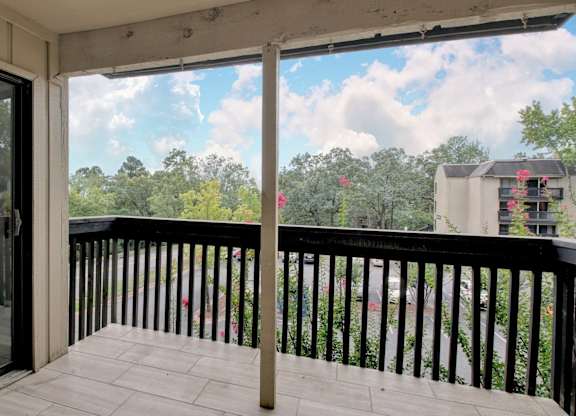 Large balconies available