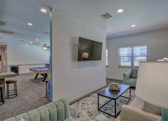 Newly remodeled Resident's Clubhouse