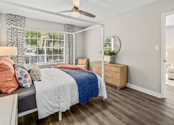 Large Bedroom at Coastline Apartments, Fort Walton Beach Florida  