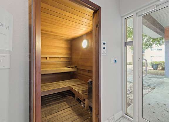 Sauna Room at Coastline Apartments, Fort Walton Beach, FL  