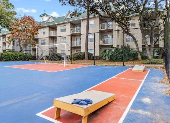 A Basketball Court at Coastline Apartments, Fort Walton Beach, FL 32547  