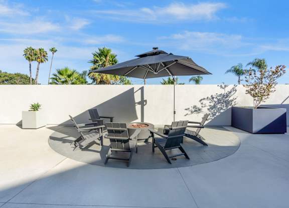 Terrace Patio at The Reserve La Mirada, California