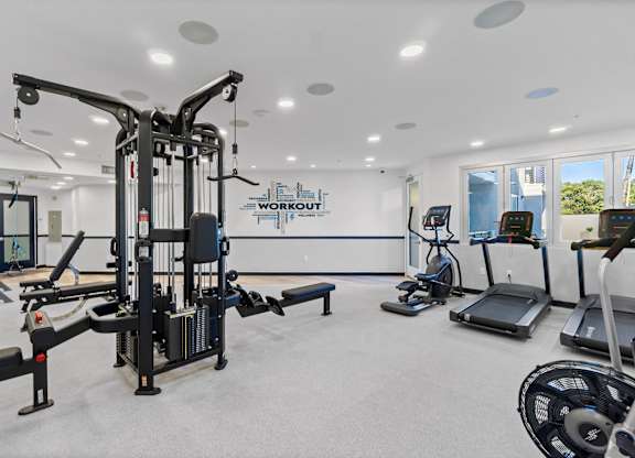 Modern Fitness Center at The Reserve La Mirada, La Mirada
