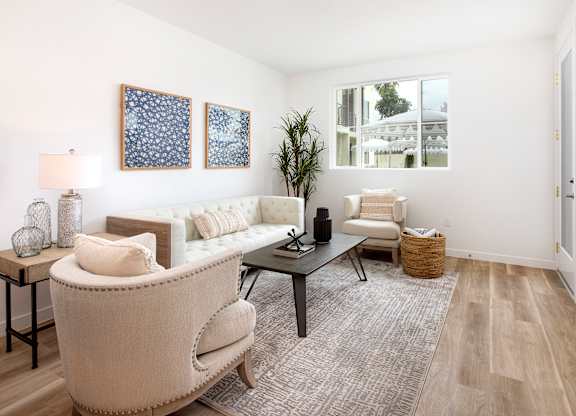 Modern Living Room at The Reserve La Mirada, California