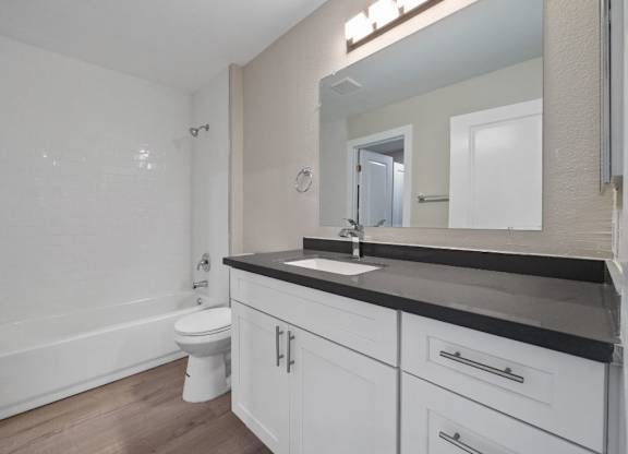 Luxurious Bathroom at Sunset Cliffs Apartments, Vista, CA, 92084
