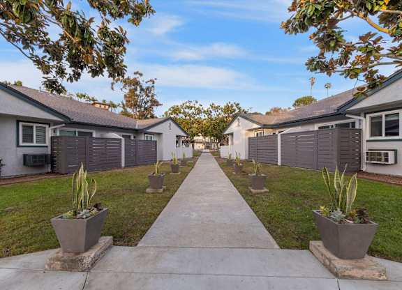 Walking Path at Sunset Cliffs Apartments, Vista, CA, 92084
