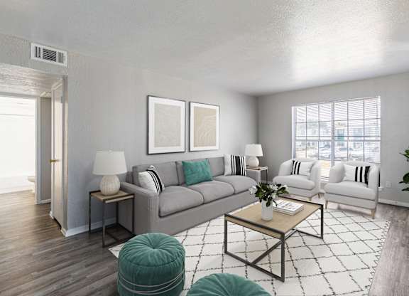 Spacious Living Area at Carisma, Dallas
