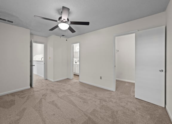 living room with carpet at Rosewood at Colony Square, Rocky Mount, NC