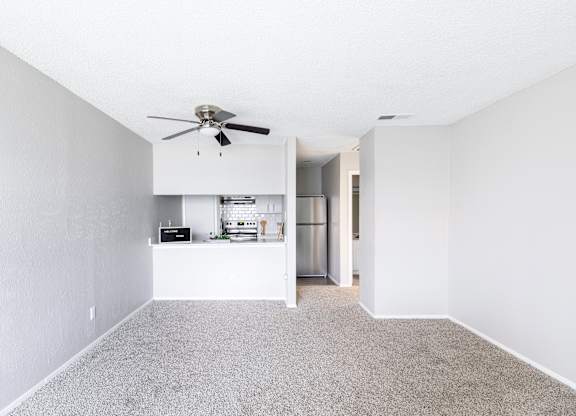 Living And Kitchen View at Leander, Texas