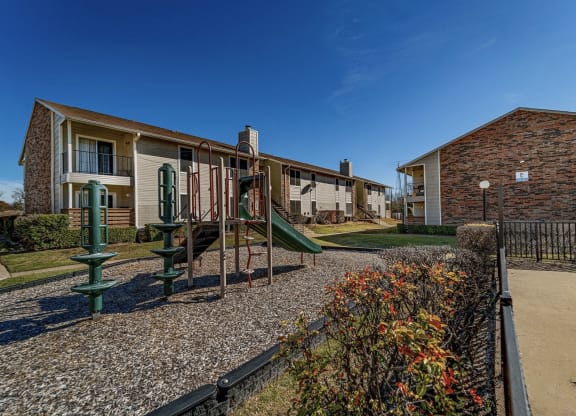 our apartments are equipped with a playground for children