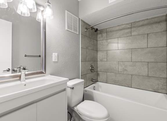 Bathroom With Bathtub at The Sidney, Sherman, TX 75090