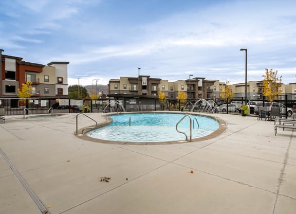 take a dip in our resort style pool
