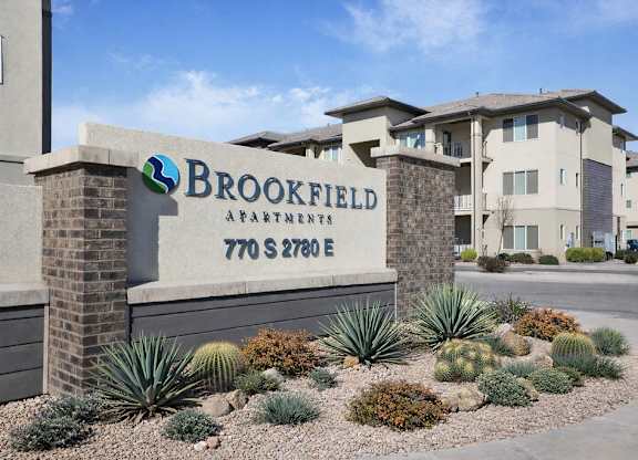 The Brookfield Apartments are located at 770 S 2780 E.