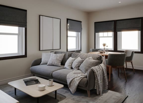 An interior picture of Lotus Cityline Apartments in Downtown Salt Lake City, Utah