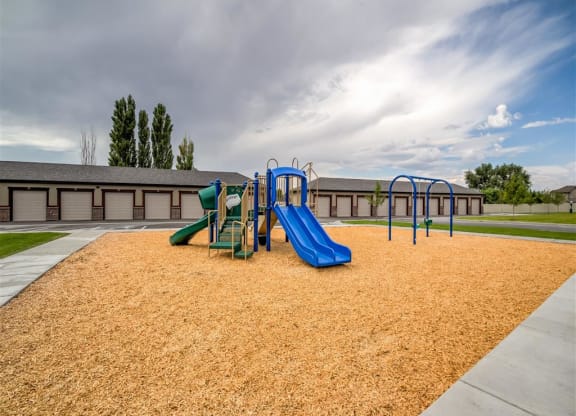 playground at Aderra apartment complex in Roy, Utah