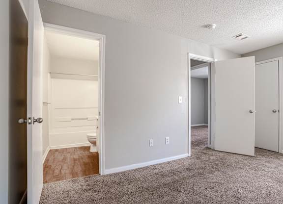 Carpeted Bedroom at Brookside Pointe Apartments, South Carolina, 29690