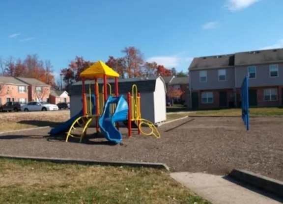 Large Play Area at Crescent Pointe Townhomes, Stafford Virginia