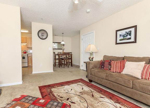 Stunning living room at Cross Creek Apartments, Beaufort, SC, South Carolina, 29906