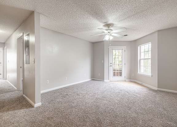 Well Lit Living Room at Cross Creek Apartments, Beaufort