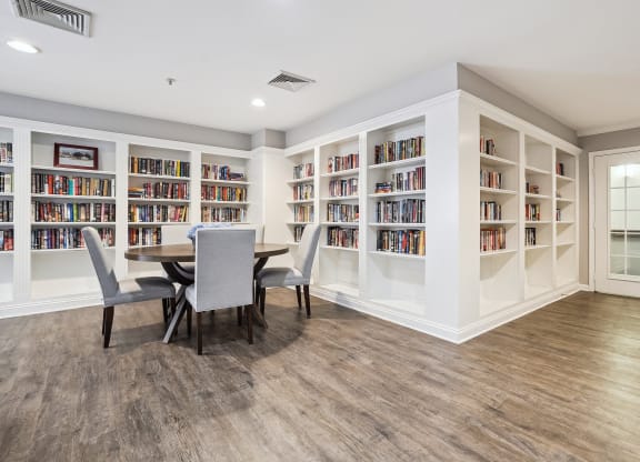 library at Kendrick Court, Herndon, 20171