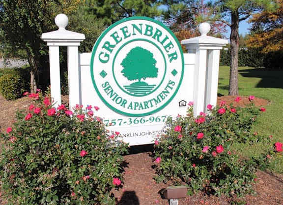 Property Signage at Greenbrier Seniors Apartments, Chesapeake, Virginia  