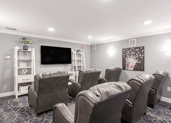 Community Movie Theatre at Gardens of Traville, Rockville, Maryland