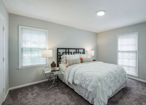 Comfortable Bedroom With Large Window at Gates at Summerville, Summerville, SC, South Carolina