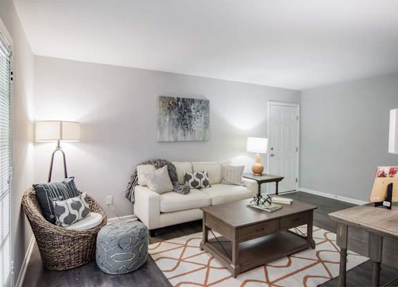 Spacious Living Room at Gates at Summerville, South Carolina