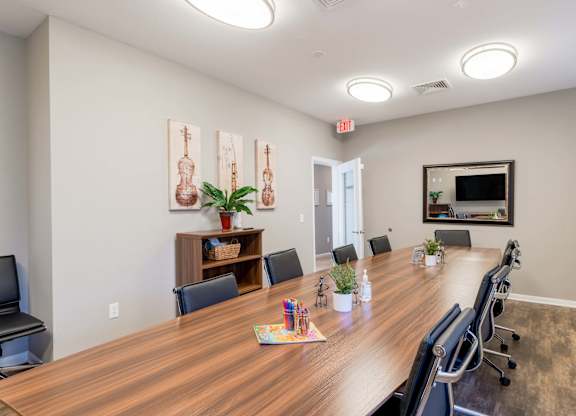 Conference Room at Woodwind Villa Apartments, Woodbridge Virginia