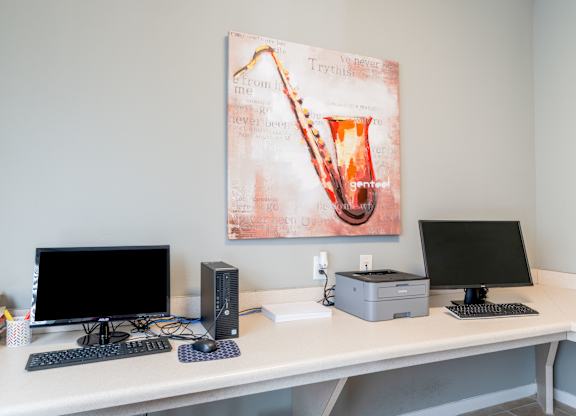 Business Center at Woodwind Villa Apartments, Woodbridge, 22191