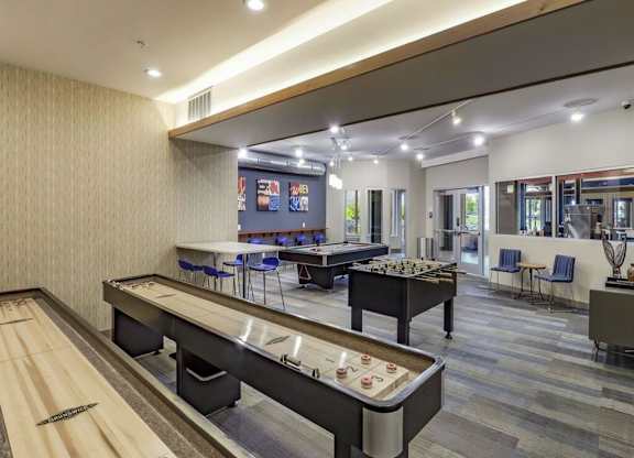 Shuffleboard at Bluestone Flats, Minnesota