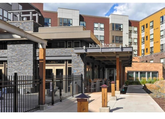 the building in which the hotel is locatedat Bluestone Lofts, Duluth Minnesota