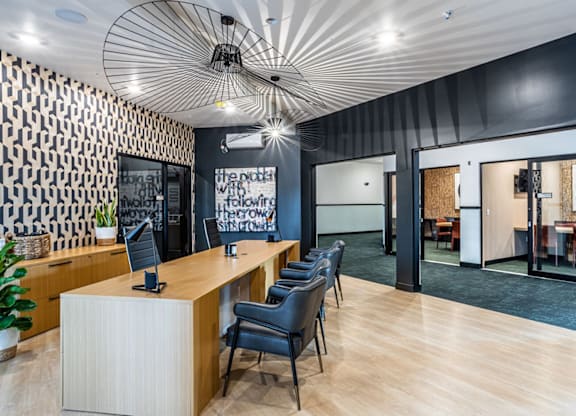 Leasing Office at Converge KC Uptown, Kansas City