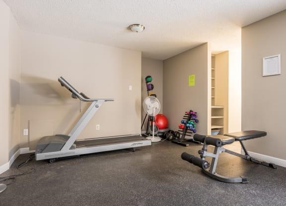 Gym center at Heritage Hills Apartments, Bloomington, MN, 55437