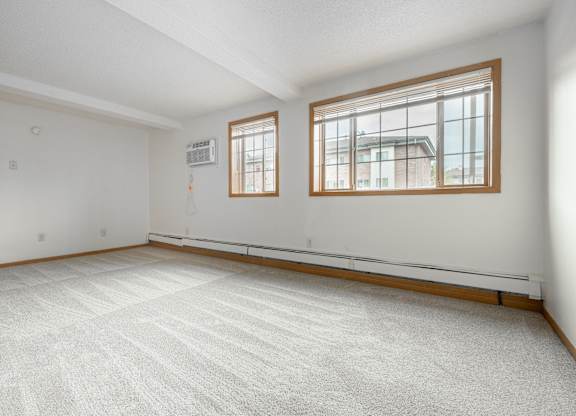 the living room is clean and ready to use at Ames Lake Neighborhood Apartments, St. Paul, Minnesota