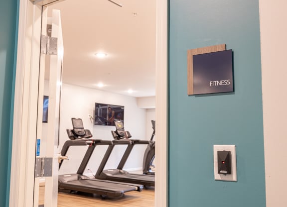 treadmill in club room