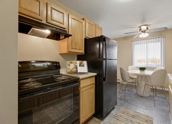 Kitchen Appliances at Northtown Village Apartments, Spring Lake Park, 55432-2650