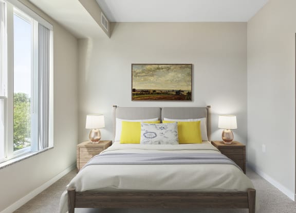 Gorgeous Bedroom at The Quill 55+ Apartments, Minnesota, 55033
