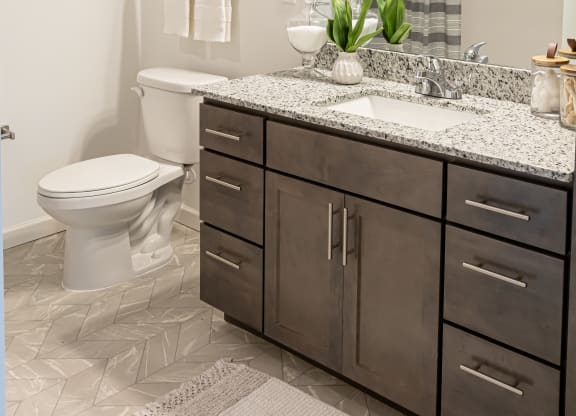 a bathroom with a toilet and a sink and a mirror