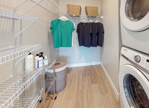 Laundry Room at Grove80 Apartments, Cottage Grove, MN, 55016