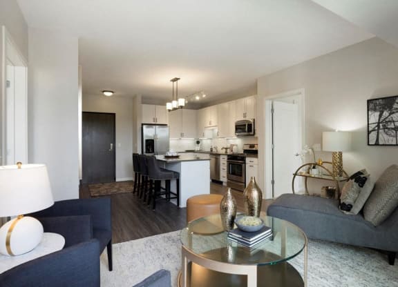 Modern Living Room Residences at 1700, Minnetonka, MN 55305
