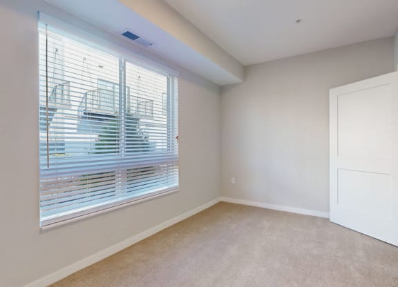spacious bedroom with large closet