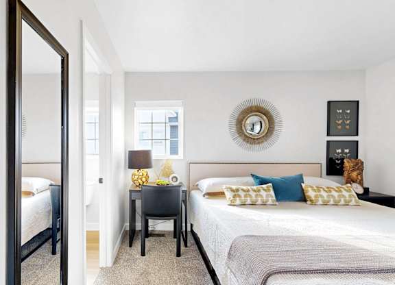 Lavish Bedroom at Field and Grove Townhomes of Champlin, Minnesota, 55316