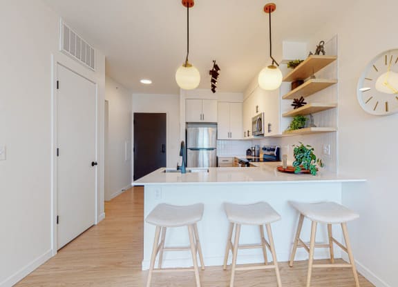 Interior decor at CityLine Apartments, Minneapolis, MN, 55406